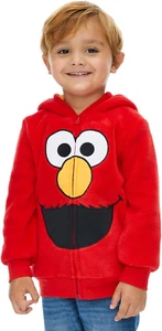 Fleece Zip up Hoodie Infant to Little Kid Sizes (12 Months - 7-8) - Picture 1 of 12