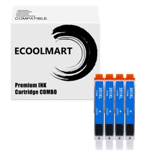 4 Cyan Ink Cartridge for CLI-251XL MG5620 MG7520 MG7120 MX722 MX922 - Picture 1 of 1