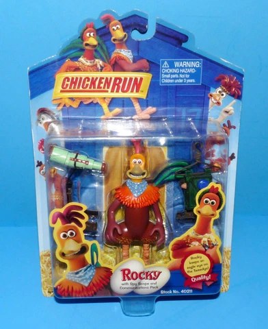 Chicken Run Rocky Spy Scope & Communications Pack 2000 Playmates 40211 Cover
