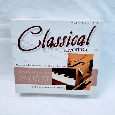 Classical Favorites Music From The Great Masters (CD, 2005, 3 Disc Set) Foto 1 de 2
