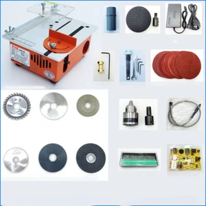 Multifunctional Mini Table Saw Micro Precision Desktop DIT Woodworking Chainsaw - Bild 1 von 9