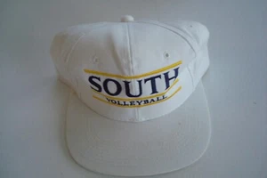 SOUTH VOLLEYBALL THE GAME GOLF BEACH SNAPBACK DEADSTOCK HAT CAP VINTAGE A2 - Picture 1 of 2