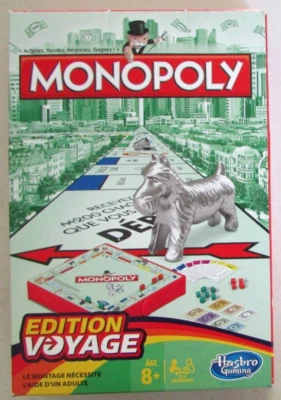 Jeu Monopoly Édition Voyage Hasbro Gaming De 2 à 4 joueurs Âge 8+ État neuf - Bild 1 von 4