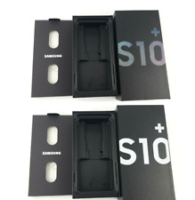 Samsung Galaxy S10 S10+ S10e  Empty Retail box w Manual+Sim Tool NO ACCESSORIES