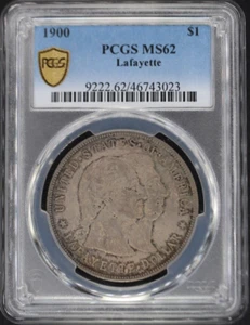 1900 Lafayette Dollar PCGS MS62 (024PID) - Picture 1 of 4