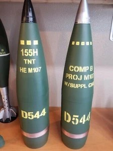 3D Printed 155mm D544 M107 Artillery WhiskeyStash Bigbore - Replica Prop - Picture 1 of 7