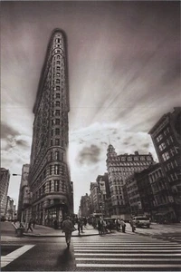 Tarjeta Flatiron Building New York NYC ~ B/W Nueva Imagen 4"x6" ~ 10397.2 - Imagen 1 de 7