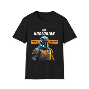 The Hodlorian, Bitcoin Mandalorian Crewneck T-Shirt, Crypto Tee, Cryptocurrency - Picture 1 of 37
