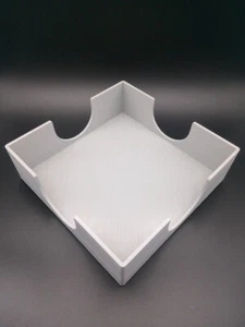 Quadratischer Serviettenhalter Ständer für 6 x 6 Zoll Servietten 3D-gedruckt minimalistisch FARBE AUSWÄHLEN - Bild 1 von 4