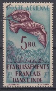TIMBRE INDE POSTE AERIENNE OISEAU N° 20 OBLITERATION TRES DISCRETE - Imagen 1 de 1