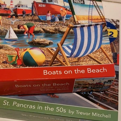 2 x 500 Piece Jigsaw Puzzles. Excellent Condition, Made Once. - Image 1 of 3