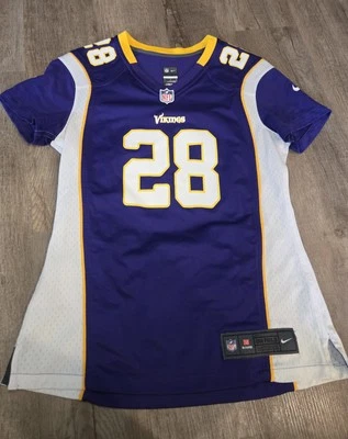 Camiseta para mujer Adrian Peterson #28 Minnesota Vikings Nike NFL M’s Foto 1 de 3