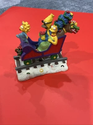 Hamilton Collection - The Simpsons Christmas Express ALL BOARD FOR THE HOLIDAYS - Bild 1 von 4