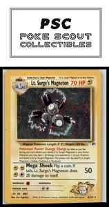 Gym Heroes #008/132 Tenente Surge's Magneton - Foto 1 di 2