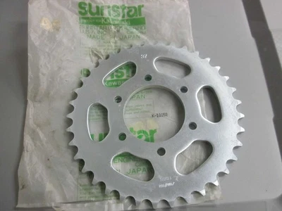 Piñón trasero NOS Sunstar 37T 1976-1982 Kawasaki KZ900 KZ1000 ZX1100 K-1005R Foto 1 de 4