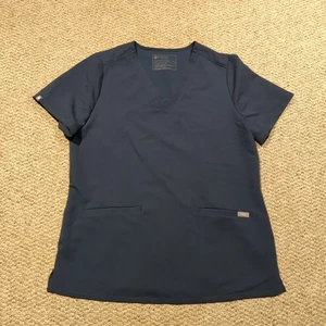 FIGS Montex Scrub Top Womens Medium Blue Technical Collection Nurse Medical - Picture 1 of 6