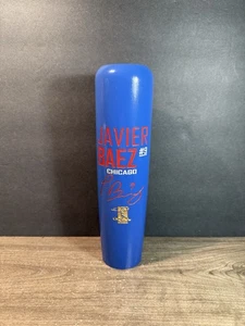 Javier Baez Chicago Cubs MLB Players Choice 10”Lumberlend Co Wood Bat Mug Dugout - Picture 1 of 7