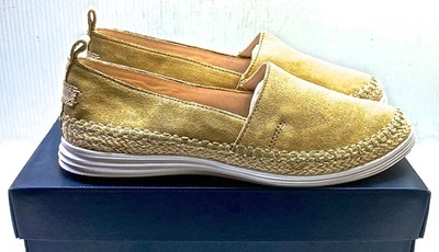 COLE HAAN GRAND QS Women's TAN FASHION ESPADRILLES SZ 8B VERY GOOD+ COND. - Image 1 of 4