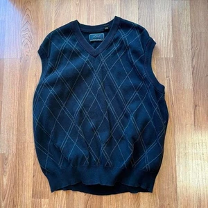 Vintage casual streetwear old money Vest - Picture 1 of 6