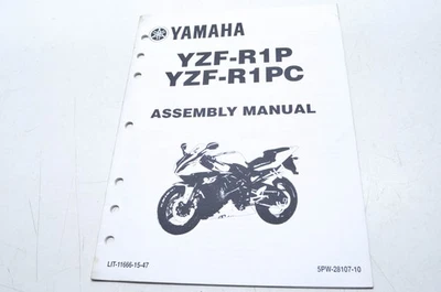 Manual de montaje original Yamaha LIT-11666-15-47 YZF-R1P/PC - R/RC Foto 1 de 3