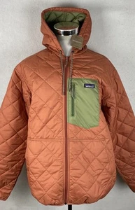Patagonia Diamond Quilted Bomber Hoody Jacket Hooded Men's XXL 2XL NWT! - Picture 1 of 7