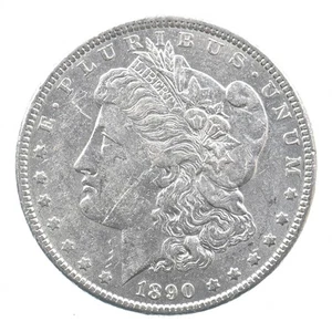 Early - 1890 Morgan Silver Dollar - 90% US Coin *322 - Picture 1 of 3