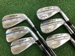 Callaway Apex Pro 2021 Iron Set 5-9,Pw 6pc Flex Stiff N.S.PRO MODUS3 TOUR 120 - Picture 1 of 5