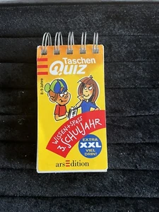 Ars Edition "TASCHEN-QUIZ FÜR HELLE KIDS" Wissen Und Spass 3 Schuljahr XXL - Bild 1 von 4