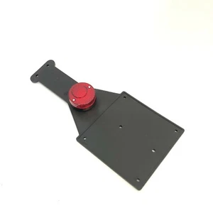 GUMMIKENNZEICHENHALTER MIT RUNDEM SCHEINWERFER MIT 2 LICHTERN OLDTIMER MOTORR... - Bild 1 von 2