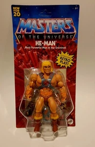He-Man Origins Action Figure MOTU Masters of the Universe 2020 Heman retro play - Bild 1 von 2