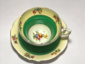 Foley Bone China Cup and Saucer - Picture 1 of 8