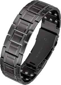 Jeracol Magnetarmband Herren, Titanstahl Magnet Armband Heilung Herren Mit Ultra - Bild 1 von 2