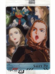 plastic card Gundam Wing W anime Sally Po GH03-033-051 - Picture 1 of 2