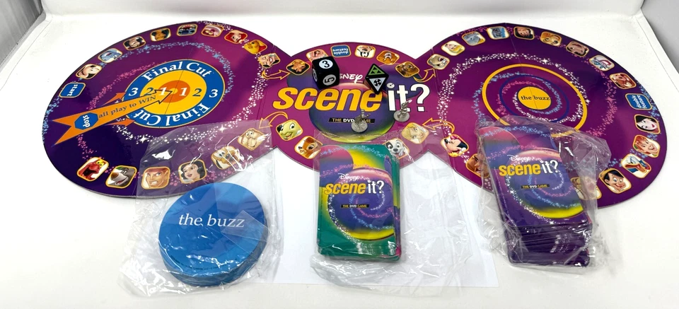 Disney Scene It? Juego de mesa DVD / Piezas de repuesto - TÚ ELIGES Foto 1 de 1