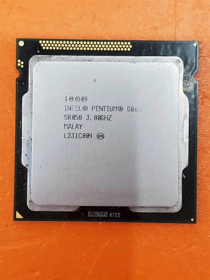 ⭐️⭐️⭐️⭐️⭐️ Processador CPU Intel Pentium Dual Core G860 SR058 3.00GHz  - Imagem 1 de 2