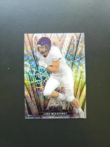 2024 Leaf Metal Luke McCaffrey #68 Silver Laser /6 - Picture 1 of 4