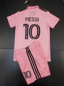 Soccer Set Kids pink 11 12 Youth shorts top - Picture 1 of 1