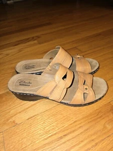 Sandalias Clarks para mujer color tostado talla 8 - Imagen 1 de 7