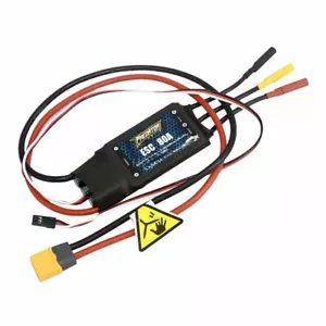 FMS part Brushless ESC 80A for YAK130 V2 Avanti V3 1700mm P51 F4U V3 70mm Viper - Picture 1 of 4