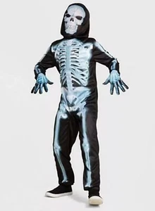 Kids X-Ray Skeleton Halloween Costume Jumpsuit Hyde & EEK! - Size S - Picture 1 of 6