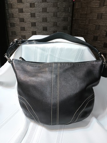 Borsa a tracolla Coach Boack in morbida pelle boho slouch #F10907