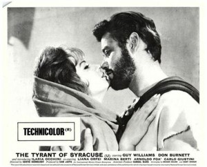 TYRANT OF SYRACUSE Original Lobby Card Guy Williams Ilaria Occhini 1962