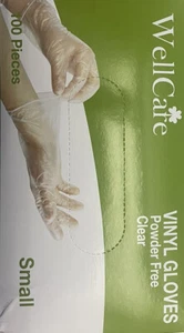 1000pcs Powder-Free Clear Vinyl Gloves FREE SHIPPING - Picture 1 of 3