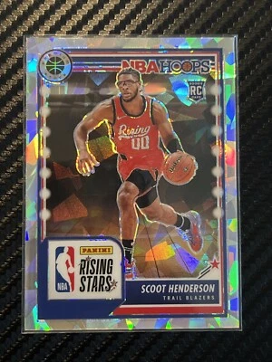 Scoot Henderson 2023-24 Panini Premium Stock Rising Stars Ice RC #280 Blazers - Image 1 of 2