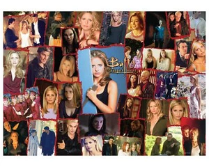 Buffy The Vampire Slayer Collage 1,000-Piece Jigsaw Puzzle | Toynk Exclusive - Picture 1 of 8