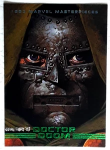1993 Marvel Masterpieces Card 21 DOCTOR DOOM. Free New Top Loader. - Picture 1 of 3