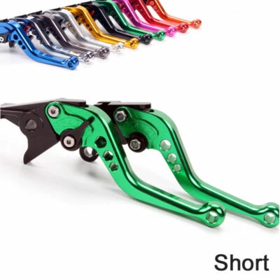 Short Brake Clutch Levers For KAWASAKI ZR7S/ Zephyr 550/750 ZXR400 ninja500r KLE - Image 1 of 4