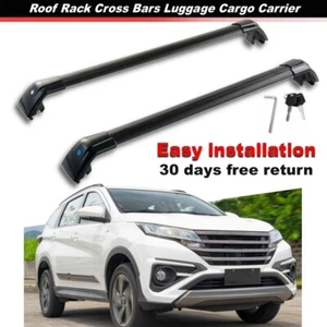 Roof Rack Cross Bars Fits For Toyota Rush 2018-2025 Cargo Carrier Rail - Foto 1 di 12