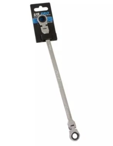 10 mm/11 mm Doppel Flex Kopf Lange Reichweite Ratsche Ringschlüssel von US PRO TOOLS - Bild 1 von 2