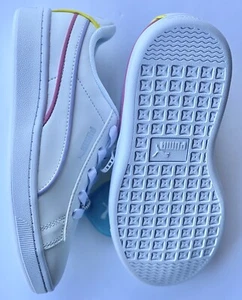 Puma Vikky2 Hem AC (Little Kids) Sneakers Casual Size 2C Purple/Pink/Yellow - Picture 1 of 5